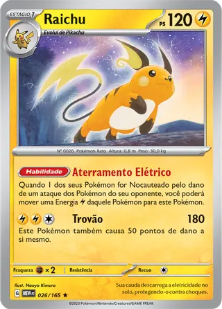 Carta Raichu