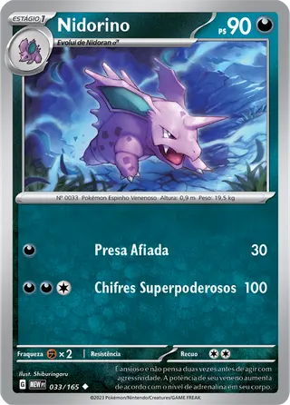 Carta Nidorino