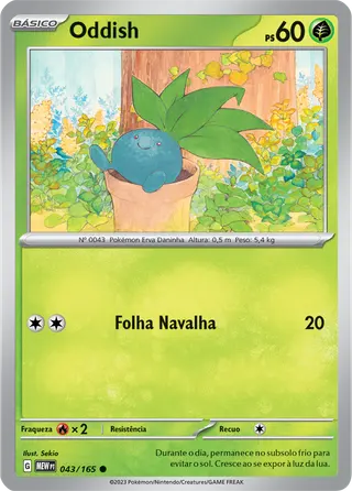 Carta Oddish