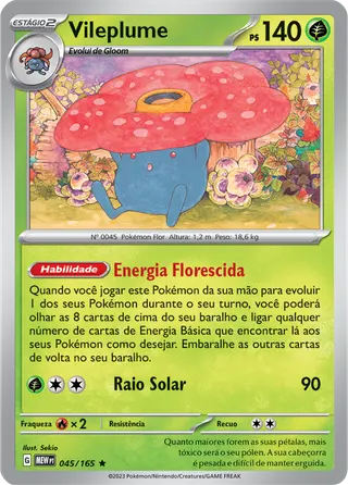 Carta Vileplume