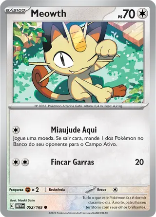 Carta Meowth