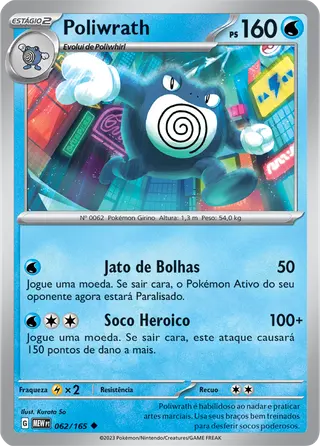 Carta Poliwrath