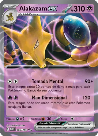 Carta Alakazam ex