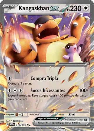 Carta Kangaskhan ex