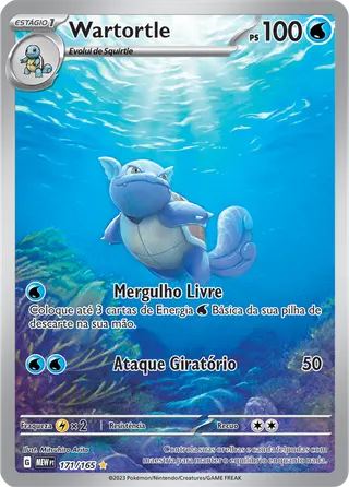 Carta Wartortle