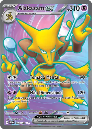 Carta Alakazam ex
