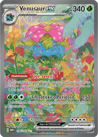 Carta Venusaur ex