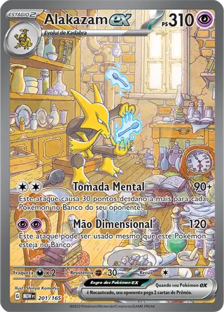 Carta Alakazam ex