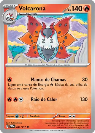 Carta Volcarona