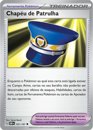Carta Chapéu de Patrulha