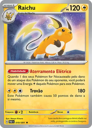 Carta Raichu