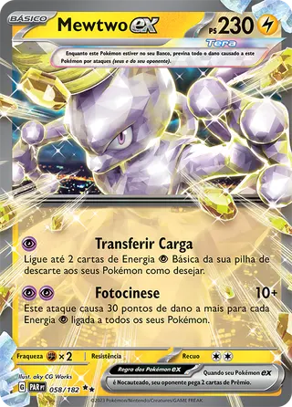 Carta Mewtwo ex