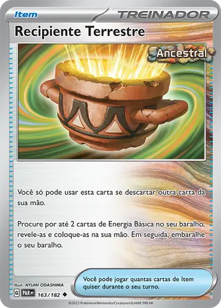 Carta Recipiente Terrestre