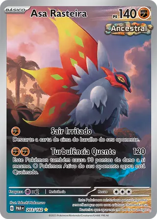 Carta Asa Rasteira