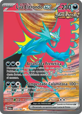 Carta Lua Estrondo ex