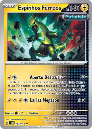 Carta Espinhos Férreos