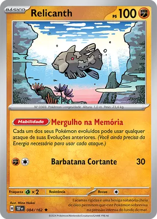 Carta Relicanth