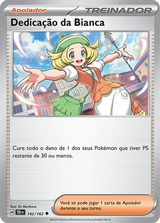Carta Dedicação da Bianca