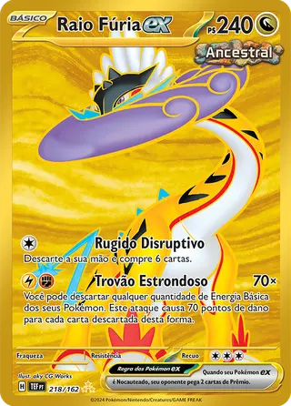 Carta Raio Fúria ex