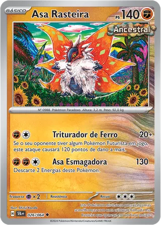 Carta Asa Rasteira
