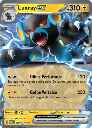Carta Luxray ex