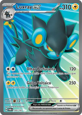 Carta Luxray ex