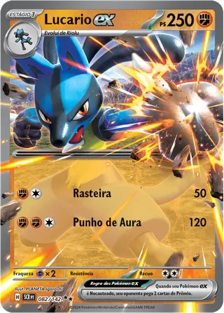 Carta Lucario ex