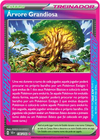 Carta Árvore Grandiosa