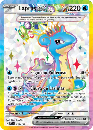 Carta Lapras ex