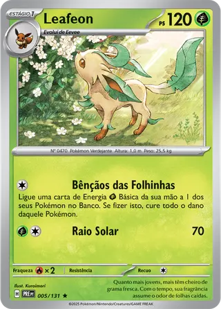 Carta Leafeon