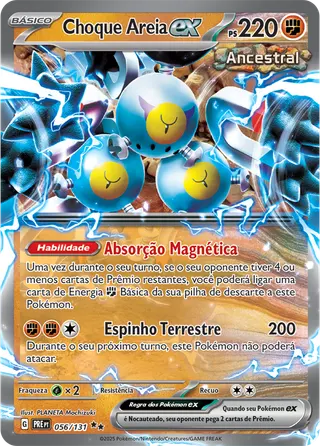 Carta Choque Areia ex