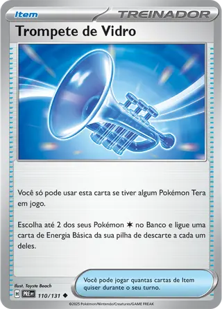 Carta Trompete de Vidro