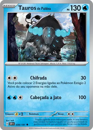 Carta Tauros de Paldea