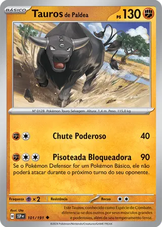 Carta Tauros de Paldea
