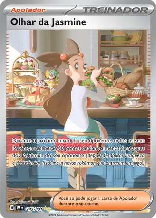 Carta Olhar da Jasmine