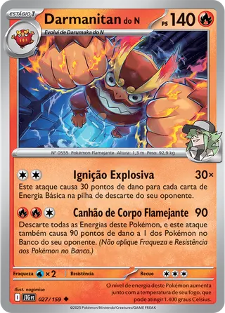 Carta Darmanitan do N