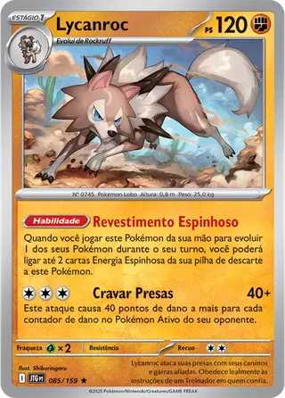 Carta Lycanroc