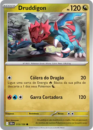 Carta Druddigon