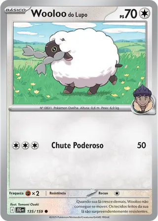 Carta Wooloo do Lupo