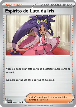 Carta Espírito de Luta da Iris