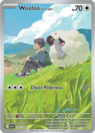 Carta Wooloo do Lupo