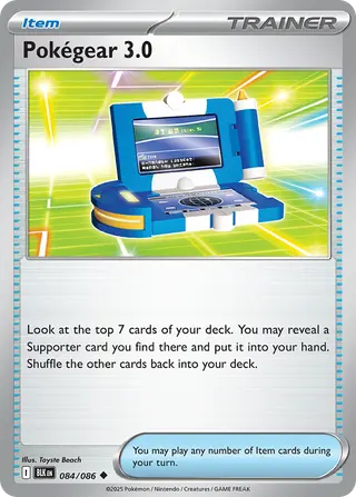 Carta Pokégear 3.0