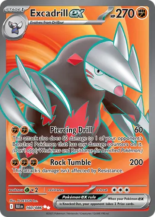 Carta Excadrill ex