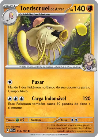 Carta Toedscruel do Arven
