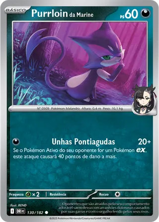 Carta Purrloin da Marine
