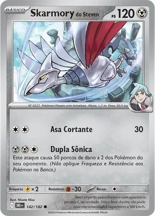 Carta Skarmory do Steven