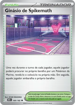 Carta Ginásio de Spikemuth