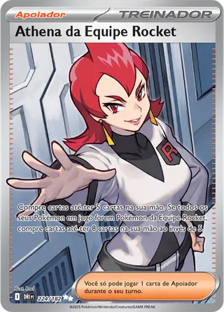 Carta Athena da Equipe Rocket