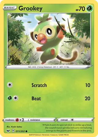 Carta Grookey