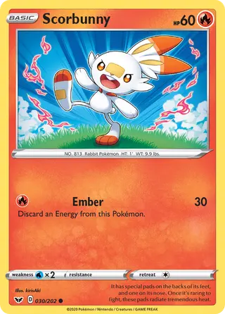Carta Scorbunny